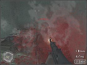 Po chwili powinieneś otrzymać komunikat o zabezpieczeniu wrogiego centrum dowodzenia - The Tiger (5) | The Battle for Caen | Misja Call of Duty 2 - Call of Duty 2 - poradnik do gry