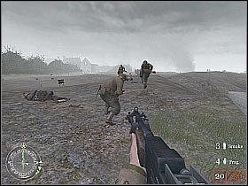 6 - The Battle of Pointe du Hoc (1) | D-Day | Misja Call of Duty 2 - Call of Duty 2 - poradnik do gry