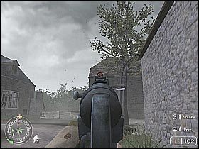 Zanim ruszysz dalej dokładnie zbadaj całą okolicę - The Battle of Pointe du Hoc (2) | D-Day | Misja Call of Duty 2 - Call of Duty 2 - poradnik do gry