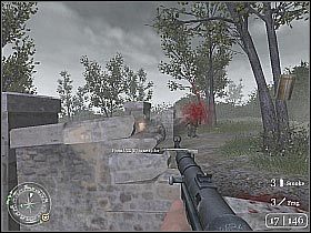 Biegnij dalej - The Battle of Pointe du Hoc (3) | D-Day | Misja Call of Duty 2 - Call of Duty 2 - poradnik do gry