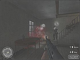 Zacznij kierować się w stronę trzeciego obiektu - Bergstein (1) | Hill 400 | Misja Call of Duty 2 - Call of Duty 2 - poradnik do gry