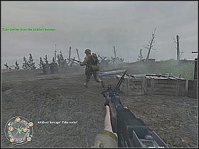 Wracaj do centralnego bunkra - The Battle for Hill 400 (1) | Hill 400 | Misja Call of Duty 2 - Call of Duty 2 - poradnik do gry