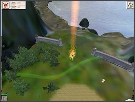 Kolejną rzeczą, którą musisz zająć się na początku gry, jest ukończenie budowy murów - WYSPA CZWARTA - gameplay | Black & White 2 - Black & White 2 - poradnik do gry