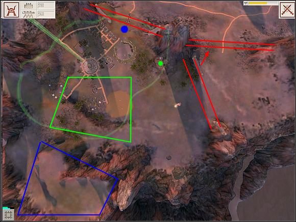 Początek to jak zawsze rozbudowywanie w odpowiedniej kolejności - wznoś najbardziej potrzebne budynki, a dopiero później resztę - WYSPA SIÓDMA - gameplay | Black & White 2 - Black & White 2 - poradnik do gry