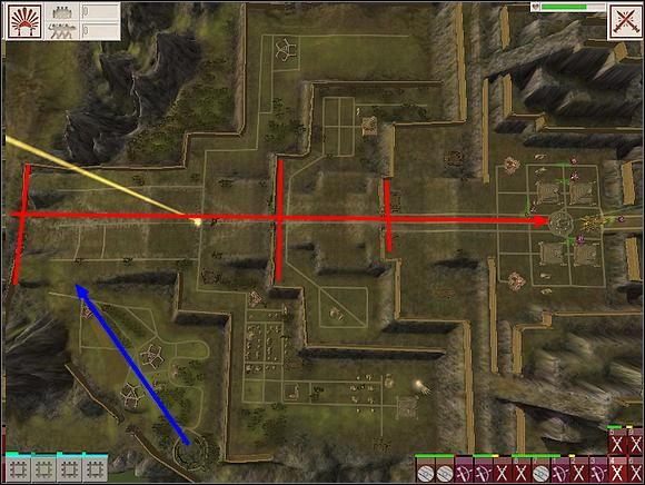 Stolica Azteków składa się z kilku pięter i droga do centrum miasta odgrodzona jest trzema murami (bramami) - WYSPA DZIEWIĄTA cz.2 | Black & White 2 - Black & White 2 - poradnik do gry