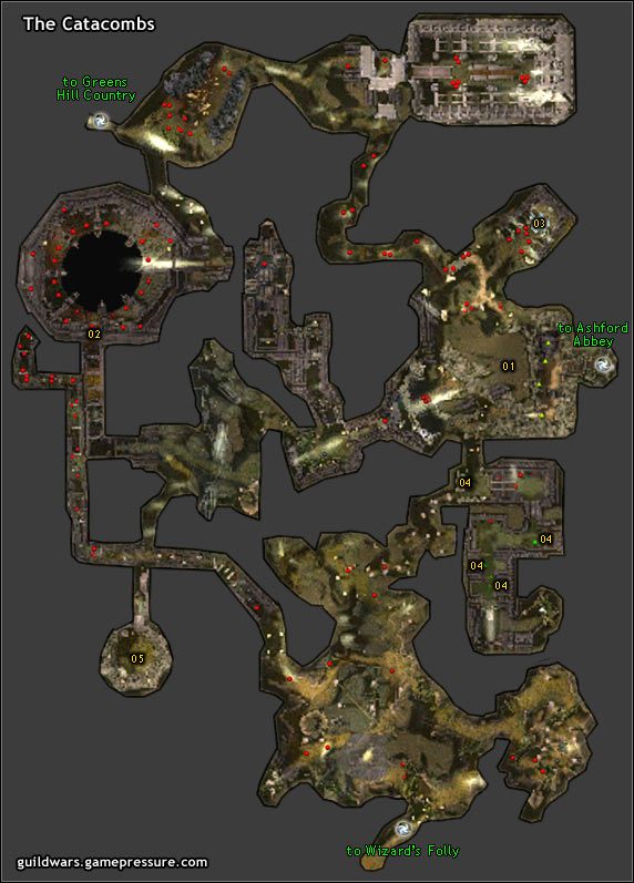 01 Entrance to Ashford Abbey - The Catacombs | Pre-Searing Ascalon | Guild Wars Prophecies - Guild Wars: Prophecies - poradnik do gry