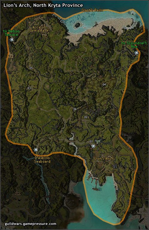 01 Entrance to Lions Arch - North Kryta Province | Northern Kryta | Guild Wars Prophecies - Guild Wars: Prophecies - poradnik do gry