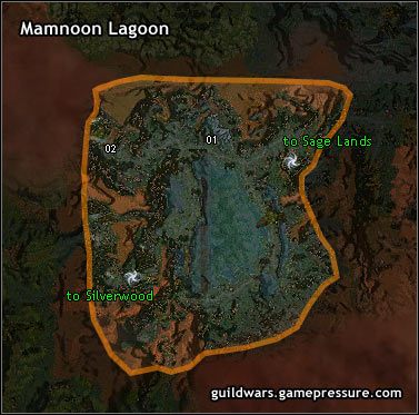 01 Hollow Log - Mamnoon Lagoon | Maguuma Jungle | Guild Wars Prophecies - Guild Wars: Prophecies - poradnik do gry