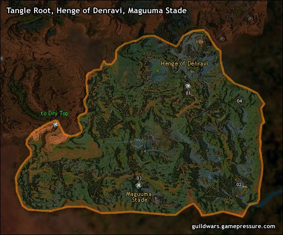 01 - Tangle Root, Maguuma Stade | Maguuma Jungle | Guild Wars Prophecies - Guild Wars: Prophecies - poradnik do gry