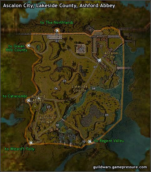 Swoją przygodę rozpoczynasz w Ascalon City - Ascalon City | Pre-Searing Ascalon | Guild Wars Prophecies - Guild Wars: Prophecies - poradnik do gry