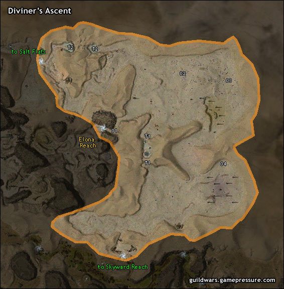 01 Entrance to Elona Reach - Diviners Ascent | Crystal Desert | Guild Wars Prophecies - Guild Wars: Prophecies - poradnik do gry