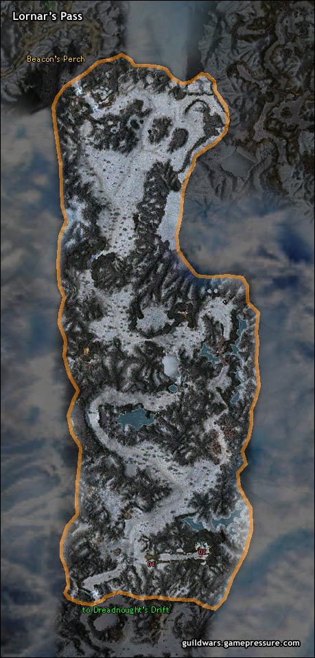 01 Temple - Lornars Pass | Southern Shiverpeaks, Sorrows Furnace | Guild Wars Prophecies - Guild Wars: Prophecies - poradnik do gry