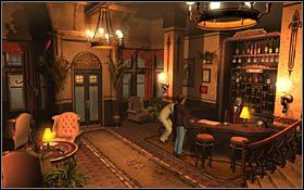 Zagadnąłem do siwowłosego w białym garniturze - HOTEL SAFRON | FRANCJA | Nibiru Wysłannik Bogów - Nibiru: Wysłannik Bogów - poradnik do gry