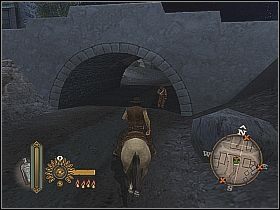 Opuść budynek przez przejście na południu i skieruj się na kuckach na wschód - Escape the Jail | Misje główne w Gun - Gun - poradnik do gry