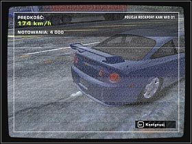 Zanim przystąpisz do właściwego pojedynku z kierowcą z czarnej listy radziłbym udać się do jednego ze sklepów w celu zakupienia paru części - Kamienie milowe | Czarna lista 15 - Sonny | Need for Speed Most Wanted (2005) - Need for Speed: Most Wanted (2005) - poradnik do gry