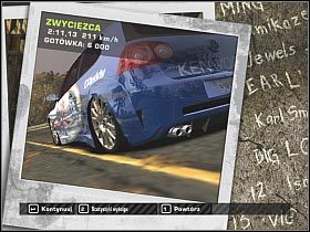 Podobnie jak wcześniej, będziesz musiał wziąć udział w losowaniu kart - GŁÓWNY POJEDYNEK | Czarna lista 14 - Taz | Need for Speed Most Wanted (2005) - Need for Speed: Most Wanted (2005) - poradnik do gry