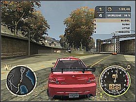 Uważaj, gdyż za kilka chwil zbliżysz się do ogromnej skoczni (#1) - Imprezy wyścigowe | Czarna lista 10 - Baron | Need for Speed Most Wanted (2005) - Need for Speed: Most Wanted (2005) - poradnik do gry