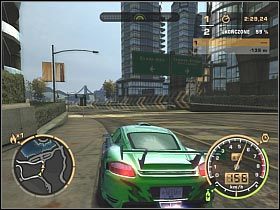 Tak jak już wspomniałem, najtrudniejsza będzie sama końcówka - GŁÓWNY POJEDYNEK | Czarna lista 9 - Earl | Need for Speed Most Wanted (2005) - Need for Speed: Most Wanted (2005) - poradnik do gry