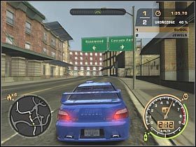 Regularnie będziesz wpadał na wymagające zakręty - GŁÓWNY POJEDYNEK | Czarna lista 8 - Jewels | Need for Speed Most Wanted (2005) - Need for Speed: Most Wanted (2005) - poradnik do gry