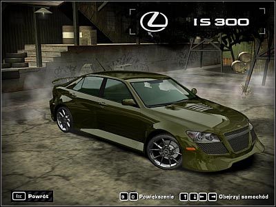 2 - Lexus IS 300 | Samochody | Need for Speed Most Wanted (2005) - Need for Speed: Most Wanted (2005) - poradnik do gry