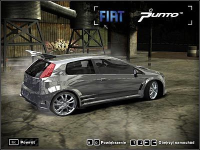 2 - Fiat Punto | Samochody | Need for Speed Most Wanted (2005) - Need for Speed: Most Wanted (2005) - poradnik do gry