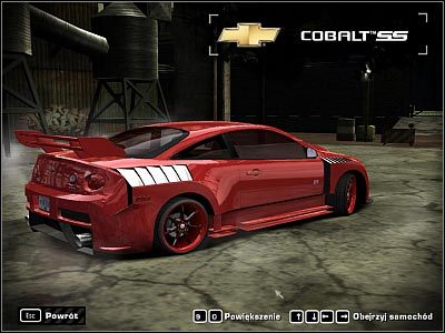2 - Chevrolet Cobalt SS | Samochody | Need for Speed Most Wanted (2005) - Need for Speed: Most Wanted (2005) - poradnik do gry