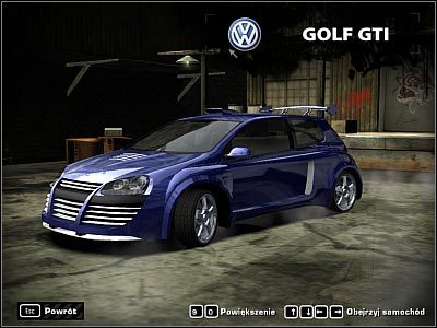 2 - Volkswagen Golf GTI | Samochody | Need for Speed Most Wanted (2005) - Need for Speed: Most Wanted (2005) - poradnik do gry
