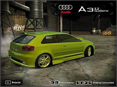 2 - Audi A3 3.2 Quattro | Samochody | Need for Speed Most Wanted (2005) - Need for Speed: Most Wanted (2005) - poradnik do gry