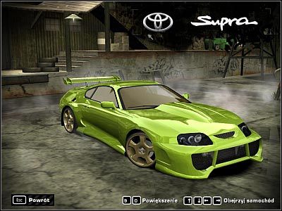 2 - Toyota Supra | Samochody | Need for Speed Most Wanted (2005) - Need for Speed: Most Wanted (2005) - poradnik do gry