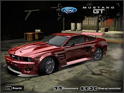 2 - Ford Mustang GT | Samochody | Need for Speed Most Wanted (2005) - Need for Speed: Most Wanted (2005) - poradnik do gry