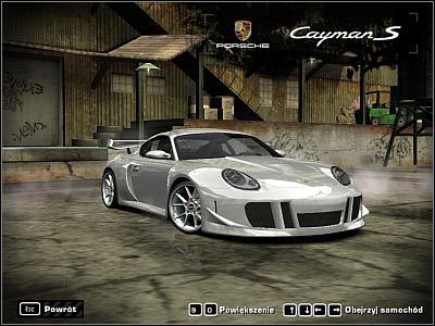 2 - Porsche Cayman S | Samochody | Need for Speed Most Wanted (2005) - Need for Speed: Most Wanted (2005) - poradnik do gry