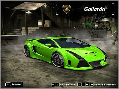 2 - Lamborghini Gallardo | Samochody | Need for Speed Most Wanted (2005) - Need for Speed: Most Wanted (2005) - poradnik do gry