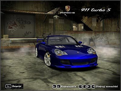 2 - Porsche 911 Turbo S | Samochody | Need for Speed Most Wanted (2005) - Need for Speed: Most Wanted (2005) - poradnik do gry