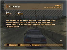 Zacznij kierować się w stronę zaznaczonego na mapie punktu - Zakończenie kariery | Czarna lista 1 - Razor - FINAŁ | Need for Speed MW - Need for Speed: Most Wanted (2005) - poradnik do gry