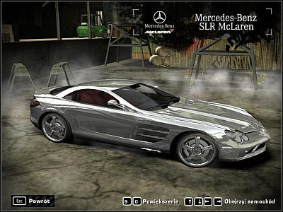 2 - Mercedes SLR McLaren | Samochody | Need for Speed Most Wanted (2005) - Need for Speed: Most Wanted (2005) - poradnik do gry