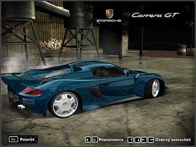 2 - Porsche Carrera GT | Samochody | Need for Speed Most Wanted (2005) - Need for Speed: Most Wanted (2005) - poradnik do gry
