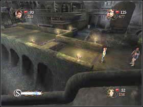 Kociołkiem rozwal rurę po lewej stronie, a na jej miejscu pojawi się siódma minitarcza - Łazienka Prefektów cz.4 | Harry Potter i Czara Ognia - Harry Potter i Czara Ognia - poradnik do gry