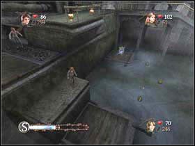 Przejdź po czterech mostach do tego miejsca i zejdź na dół - Łazienka Prefektów cz.8 | Harry Potter i Czara Ognia - Harry Potter i Czara Ognia - poradnik do gry