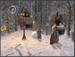 Edmund: Dzięki pochodni droga przez jaskinię nie stanowiła już problemu - Latarniane Pustkowie | Opis przejścia Opowieści z Narnii - Opowieści z Narnii: Lew, Czarownica i stara szafa - poradnik do gry