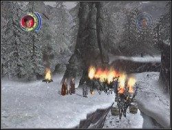 Łucja: Znaleźliśmy się na brzegu zamarzniętego jeziora - Latarniane Pustkowie | Opis przejścia Opowieści z Narnii - Opowieści z Narnii: Lew, Czarownica i stara szafa - poradnik do gry