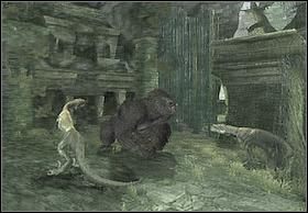 Przejdź nią do końca i wykorzystując kolejny drążek wskocz na mały plac - [Solucja] Fight cz.1 | Peter Jacksons King Kong - Peter Jacksons King Kong - poradnik do gry