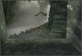 wejdź najpierw do pomieszczenia obok niej i nabij na dzidę jednego z latających tam owadów - [Solucja] The Canyon cz.1 | Peter Jacksons King Kong - Peter Jacksons King Kong - poradnik do gry