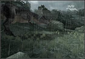 Kolejnym dość owocnym w czasie zagraniem jest zabicie jednego z latających potworów (kręcą się w powietrzu nad areną walki) - [Solucja] V-Rex cz.2 | Peter Jacksons King Kong - Peter Jacksons King Kong - poradnik do gry