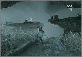 Na końcu dotrzesz do wielkiej i rozległej jaskini oraz spotkasz po drugiej strony przepaści czarnoskórego kompana Hayesa - [Solucja] Hayes cz.2 | Peter Jacksons King Kong - Peter Jacksons King Kong - poradnik do gry