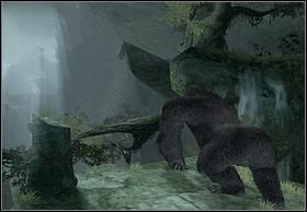 Będąc na górze przejdź kawałek do przodu by znów znaleźć się na krawędzi - [Solucja] Kong cz.2 | Peter Jacksons King Kong - Peter Jacksons King Kong - poradnik do gry