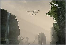 Będąc wysoko nad kanionem dojdziesz do miejsca, w którym znów musisz przejść przez drewnianą kładkę - [Solucja] The Canyon cz.2 | Peter Jacksons King Kong - Peter Jacksons King Kong - poradnik do gry