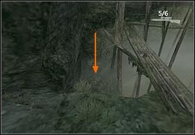 Dalsza droga wiedzie przez drewniana konstrukcję, ale zanim na nią wejdziesz musisz odwrócić uwagę pająków, które mają siedlisko koło niej - [Solucja] The Canyon cz.3 | Peter Jacksons King Kong - Peter Jacksons King Kong - poradnik do gry