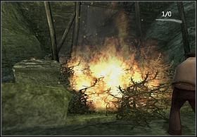 Zbliżając się do kompanów usłyszysz ryk tyranozaura i zabitego brontozaura - [Solucja] Brontosaurus cz.2 | Peter Jacksons King Kong - Peter Jacksons King Kong - poradnik do gry