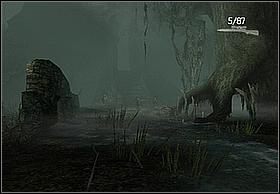 Następnie odwróć się nieco w lewo i rozpocznij eksterminacje potworów grasujących w wodzie - [Solucja] Swamps cz.2 | Peter Jacksons King Kong - Peter Jacksons King Kong - poradnik do gry