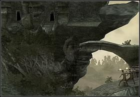 Przejdź po niej najszybciej jak tylko dasz radę, gdyż umiejscowione na niej będą platformy tubylców (wraz z nimi) i w momencie gdy zostaniesz zaatakowany jest opcja iż spadniesz w przepaść - [Solucja] The Skull Islanders cz.2 | Peter Jacksons King Kong - Peter Jacksons King Kong - poradnik do gry